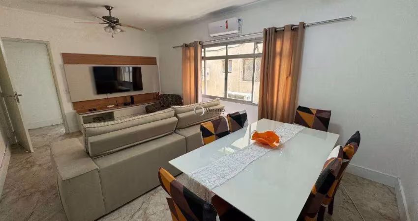 Apartamento na enseada com 4 quartos, 3 quadras da praia