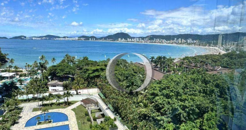 apartamento alto padrao enseada guaruja com 5 suites  sala com vista total para o mar .tendo vaga nautica
