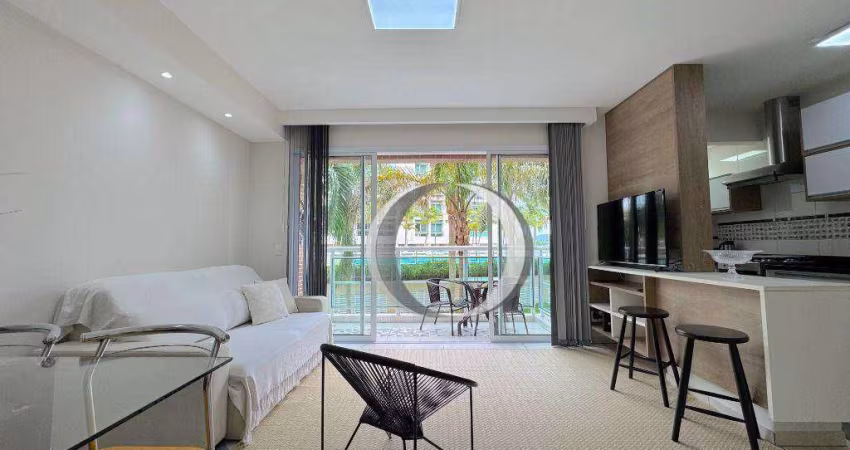 Apartamento a venda na Enseada com 2 suítes, 2 vagas e lazer com vista para o oceano