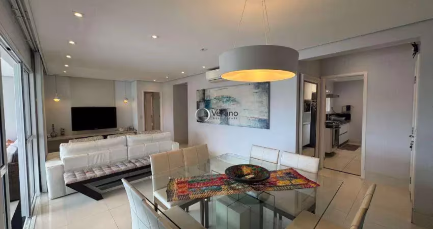Apartamento totalmente decorado com 3 quartos, lazer espetacular, 100 metros da praia