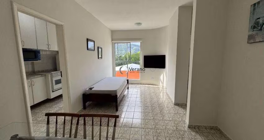 Apartamento de 1 quarto em ótima localização na enseada, incluindo lazer no prédio