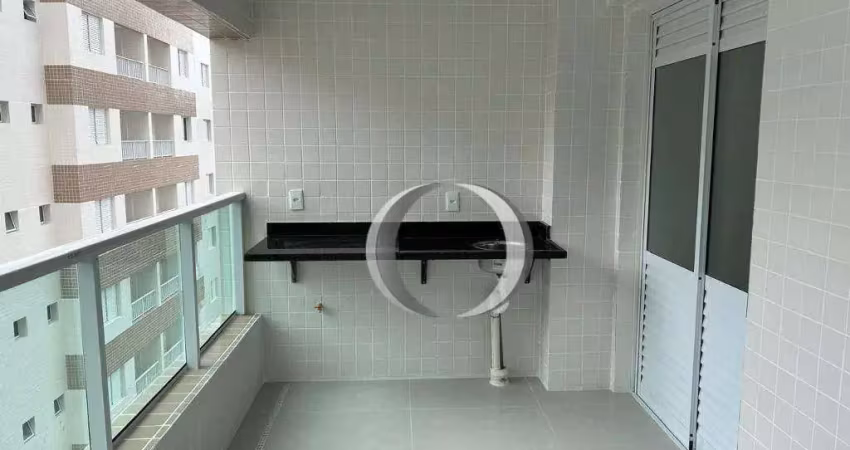 Apartamento com 2 dormitórios à venda, astúrias - guarujá