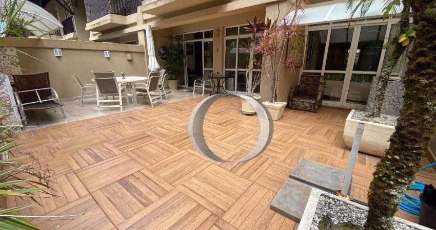 Apartamento com 2 dormitórios à venda, 110 m² por r$ 1.000.000 - enseada - guarujá/sp