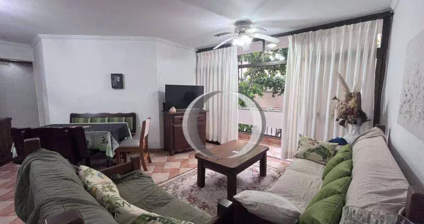 Apartamento com 3 dormitórios à venda, 96 m² por r$ 485.000,00 - enseada - guarujá/sp