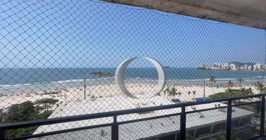 Pitangueiras, linda vista mar, 1 apartamento por andar com 3 suites.