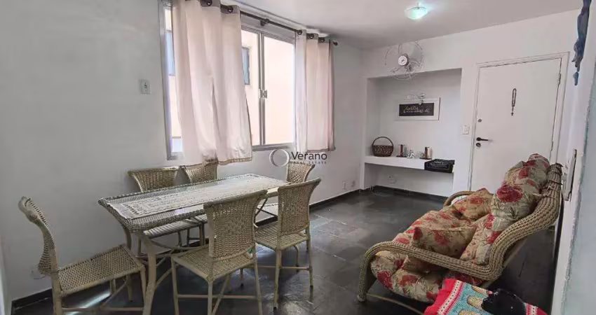 Apartamento com 2 dormitórios à venda, 65 m² por r$ 200.000,00 - enseada - guarujá/sp