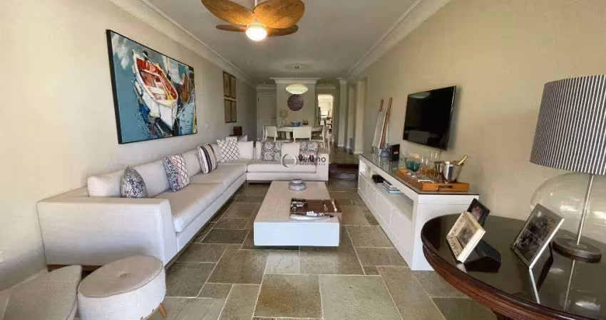 Enseada brunella apartamento decorado e climatizado 3 suites.