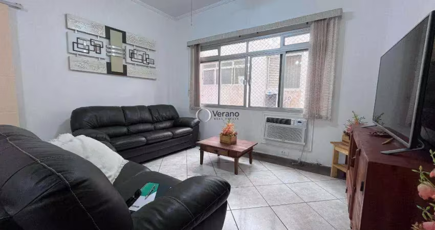 Apartamento com 2 dormitórios à venda, 90 m² por r$ 430.000,00 - enseada - guarujá/sp