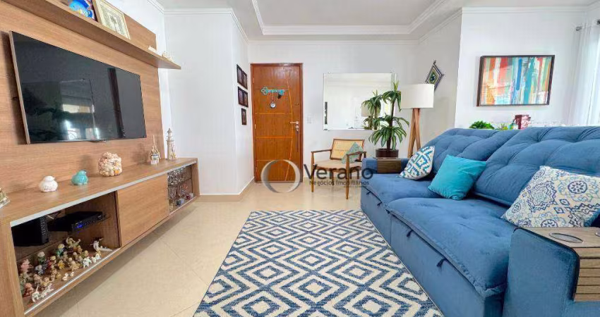 Apartamento com 3 dormitórios à venda, 119 m² por R$ 890.000,00 - Enseada - Guarujá/SP