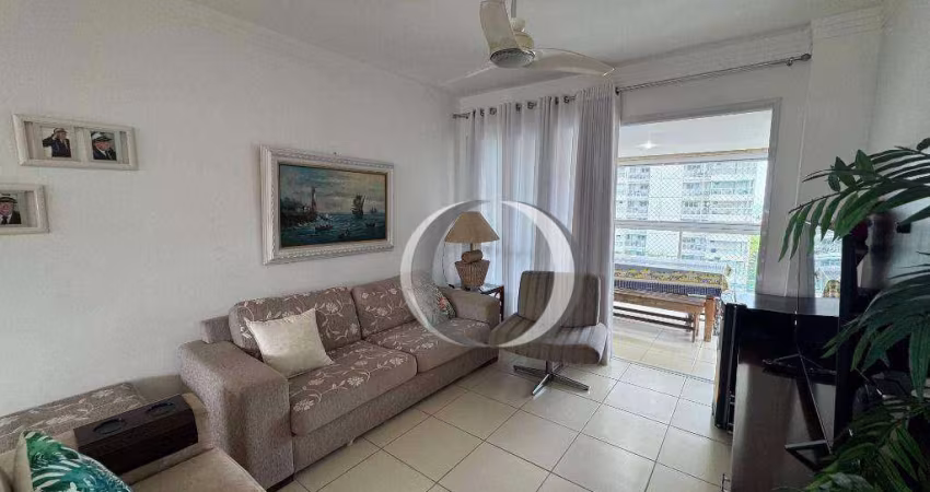 Apartamento com 4 dormitórios à venda, 124 m² por R$ 1.400.000,00 - Enseada - Guarujá/SP