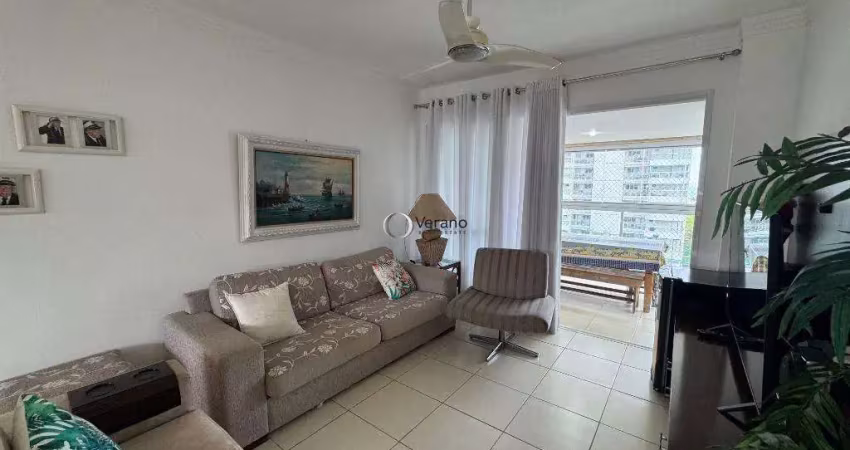Apartamento com 4 dormitórios à venda, 124 m² por r$ 1.400.000,00 - enseada - guarujá/sp