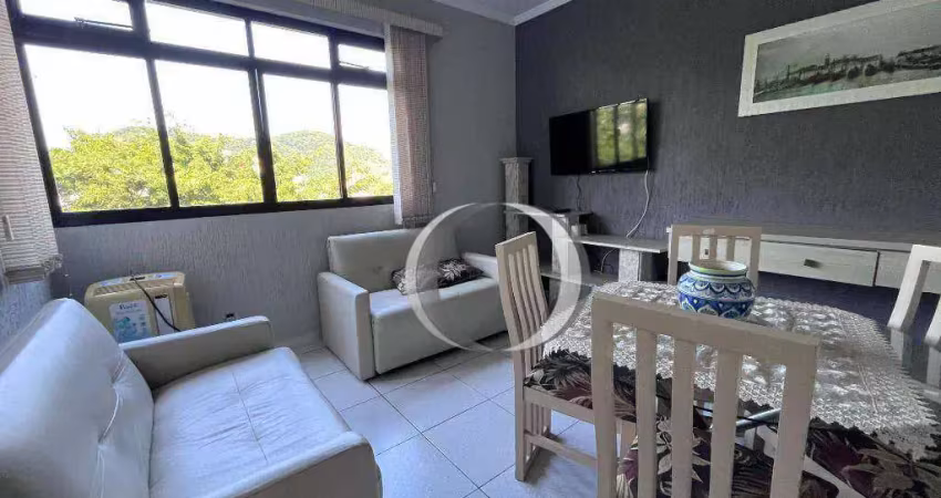 Apartamento com 1 dormitório à venda, 55 m² por R$ 360.000,00 - Asturias - Guarujá/SP