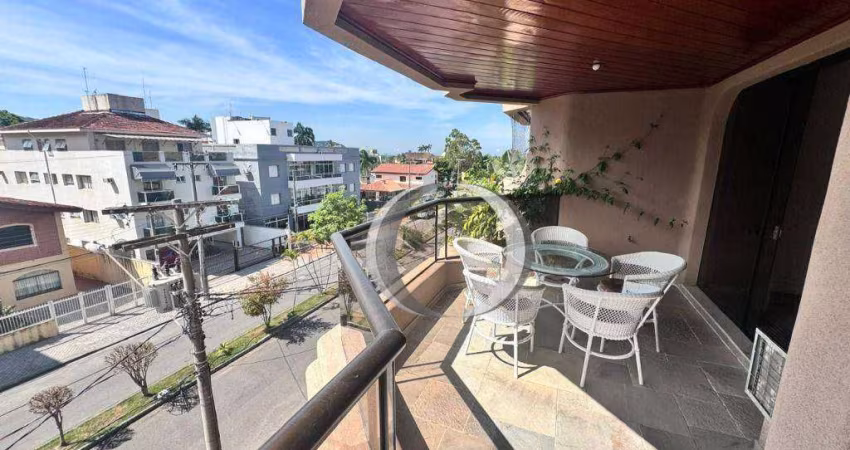 Apartamento com 3 dormitórios à venda, 160 m² por R$ 630.000,00 - Enseada - Guarujá/SP