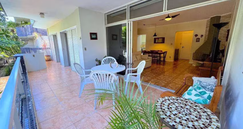 Apartamento com 3 dormitórios à venda, 100 m² por r$ 480.000 - enseada - guarujá/sp