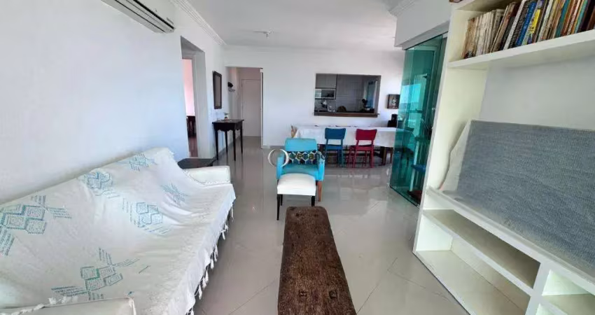 Apartamento com 3 dormitórios à venda, 141 m² por r$ 1.750.000,00 - enseada - guarujá/sp
