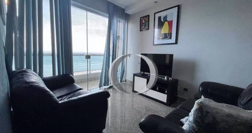 Apartamento com 2 dormitórios à venda, 76 m² por r$ 600.000,00 - pitangueiras - guarujá/sp