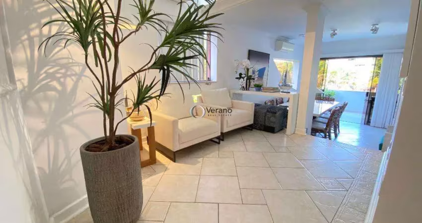 Apartamento com 3 dormitórios à venda, 110 m² por r$ 710.000,00 - enseada - guarujá/sp