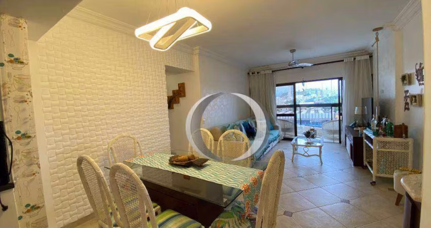 Apartamento com 3 dormitórios à venda, 90 m² por R$ 1.200.000,00 - Enseada - Guarujá/SP