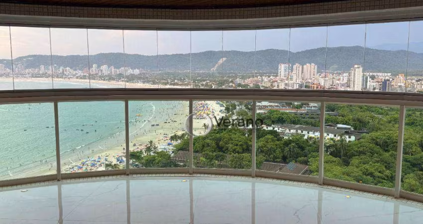 Apartamento com 4 dormitórios à venda, 230 m² por R$ 3.800.000,00 - Enseada - Guarujá/SP