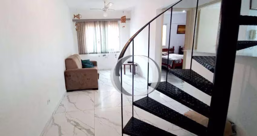 Cobertura com 1 dormitório à venda, 100 m² por R$ 330.000,00 - Enseada - Guarujá/SP