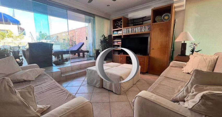 Cobertura com 4 dormitórios à venda, 240 m² por R$ 1.200.000,00 - Enseada - Guarujá/SP