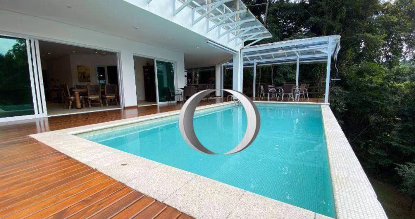 Casa com 6 dormitórios à venda, 795 m² por R$ 6.000.000,00 - Condominio Iporanga - Guarujá/SP