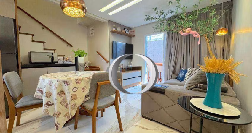 Casa com 2 dormitórios à venda, 75 m² por R$ 390.000 - Enseada - Guarujá/SP