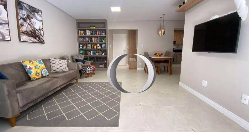 Apartamento com 3 dormitórios à venda, 100 m² por R$ 550.000,00 - Enseada - Guarujá/SP
