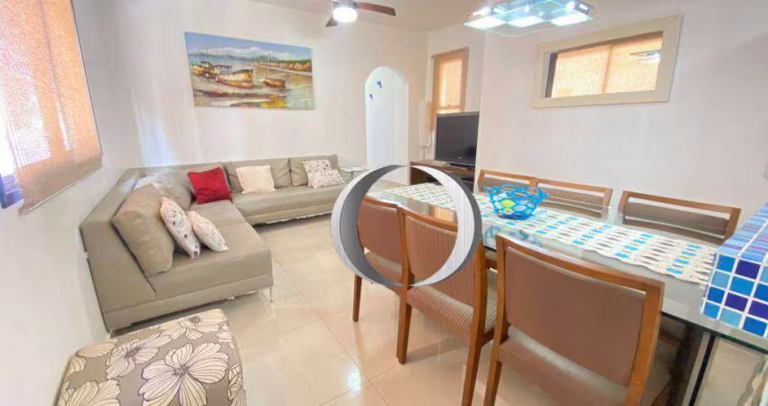Apartamento com 3 dormitórios à venda, 90 m² por R$ 450.000,00 - Enseada - Guarujá/SP