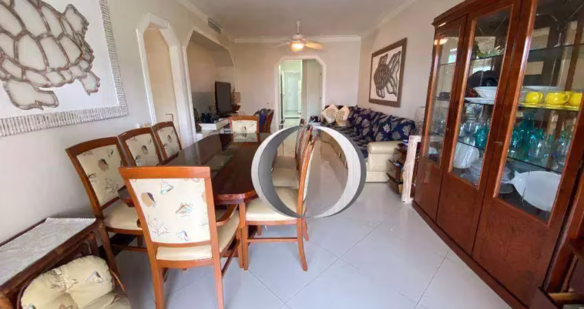 Apartamento com 3 quartos, sendo 1 suíte, na praia da enseda, guarujá