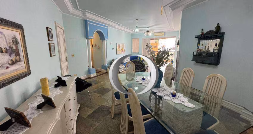 Apartamento com 3 dormitórios à venda, 170 m² por R$ 750.000,00 - Enseada - Guarujá/SP