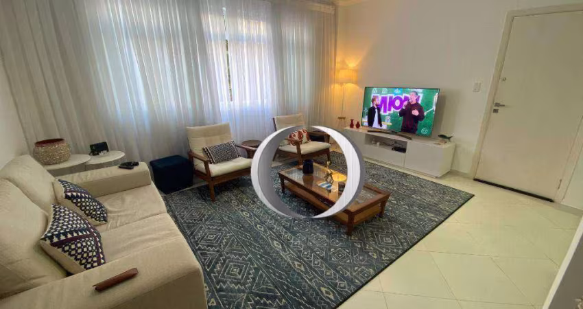 Apartamento com 2 quartos, sendp 1 suíte, na praia da Pitangueiras, Guarujá