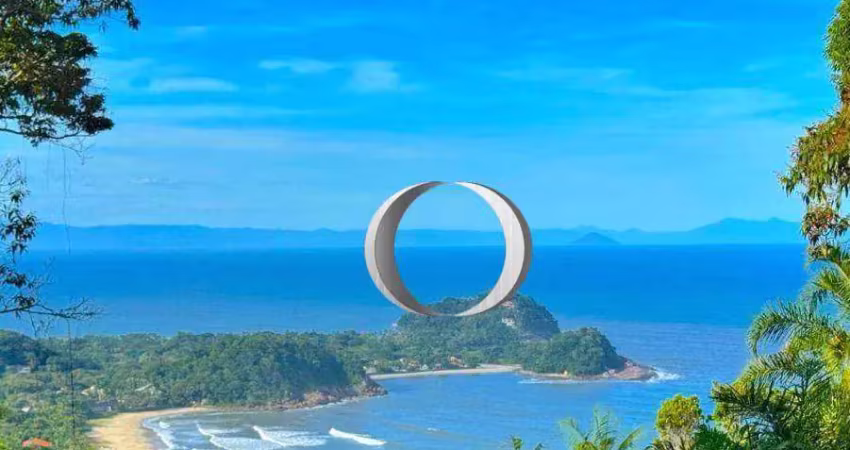 Terreno com vista panorâmica para o mar e areias da praia de são pedro e todo litoral norte/ilha bela