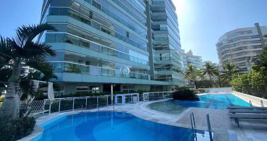 Apartamento com 4 dormitórios à venda, 260 m² por r$ 10.000.000,00 - riviera de são lourenço - bertioga/sp
