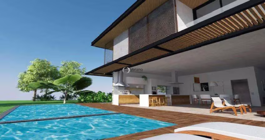 Casa com 6 dormitórios à venda, 470 m² por r$ 8.500.000,00 - iporanga - guarujá/sp