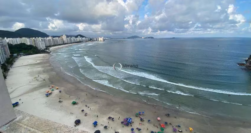Cobertura com 4 dormitórios à venda, 288 m² por r$ 3.200.000,00 - astúrias - guarujá/sp