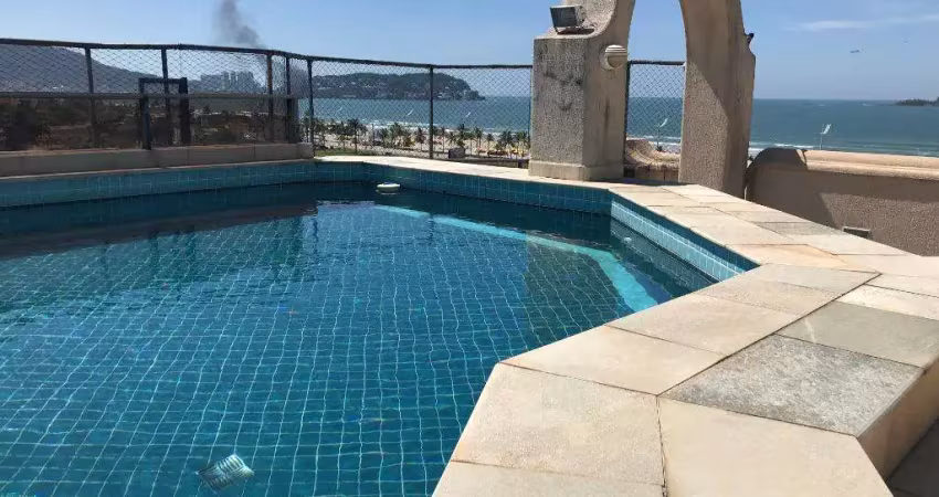 Cobertura à venda, 350 m² por r$ 2.400.000,00 - enseada - guarujá/sp