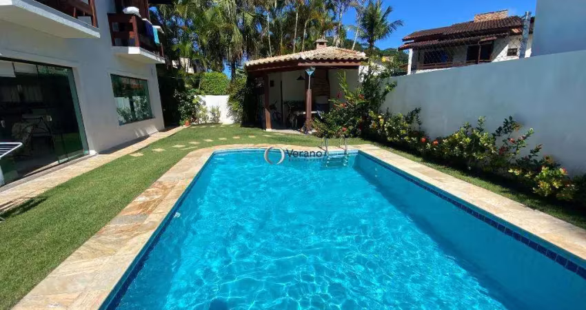 Imóvel mobiliado com piscina e churrasqueira à beira-mar em guarujá - balneário praia do pernambuco