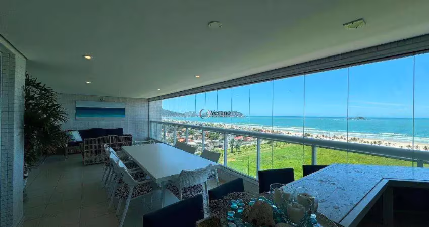 Enseada ocean front, guarujá, vista total, lazer completo, segurança