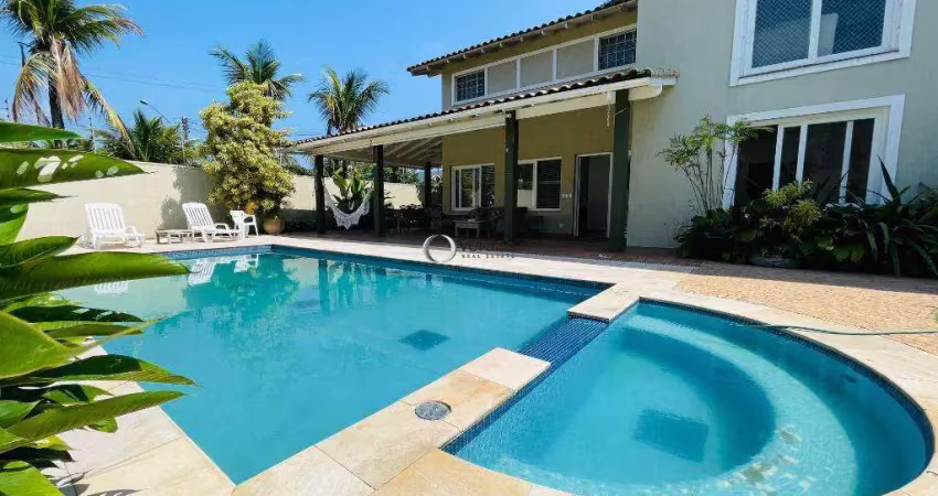 Casa com 5 dormitórios à venda, 450 m² por r$ 1.600.000,00 - enseada - guarujá/sp