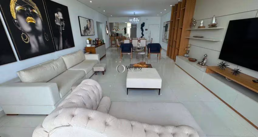 Apartamento com 4 dormitórios à venda, 180 m² por r$ 1.600.000,00 - pitangueiras - guarujá/sp