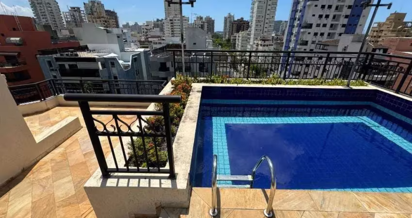 Cobertura com 5 dormitórios à venda, 270 m² por r$ 1.500.000,00 - enseada - guarujá/sp