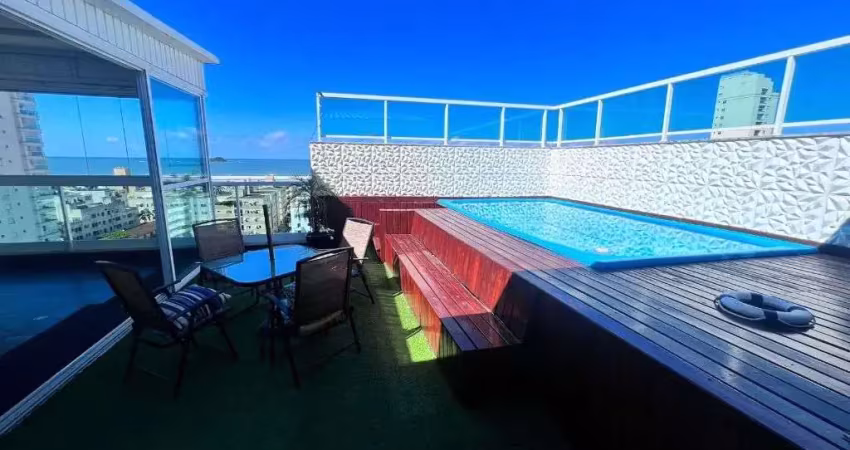 Cobertura com 3 quartos à venda no Jardim Três Marias, Guarujá 