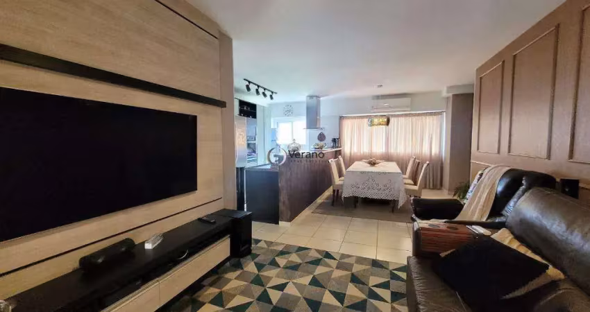 Apartamento com 4 dormitórios à venda, 124 m² por r$ 1.500.000,00 - enseada - guarujá/sp
