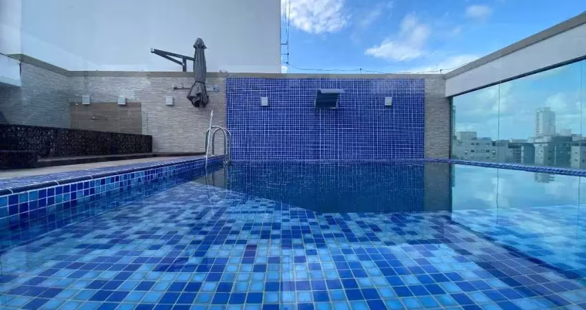 Cobertura para alugar no Jardim Três Marias, Guarujá 