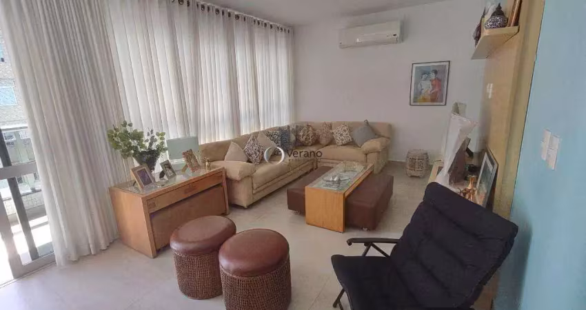 Apartamento à venda, 178 m² por r$ 1.100.000,00 - pitangueiras - guarujá/sp