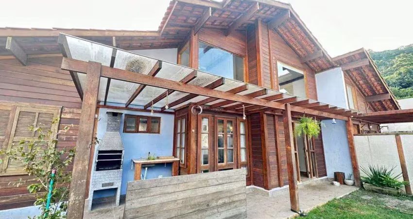 Casa com 5 dormitórios à venda por r$ 1.050.000,00 - guaiuba - guarujá/sp