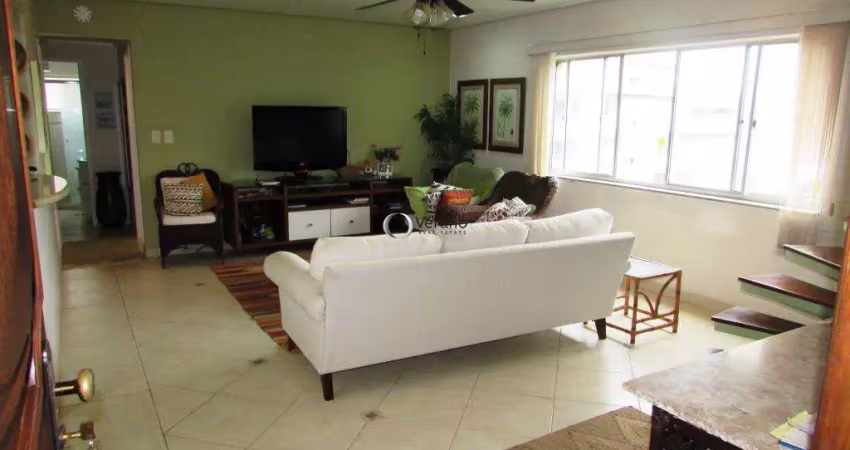 Cobertura à venda, 220 m² por r$ 900.000,00 - enseada - guarujá/sp