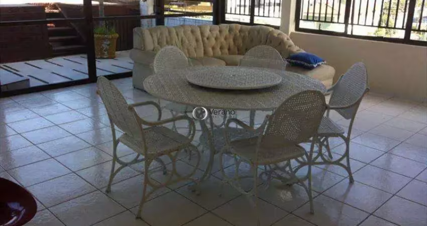 Cobertura com 4 dormitórios à venda, 250 m² por r$ 830.000,00 - enseada - guarujá/sp