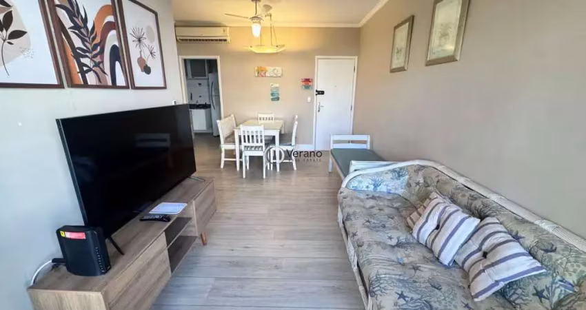 Imóvel mobiliado à beira mar com varanda e sauna em guarujá - venda